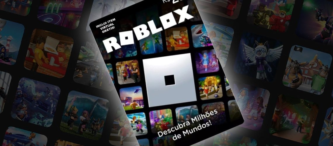 gift card cartões presente Roblox
