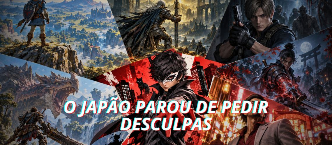 Jogos japoneses o Japão voltou a ditar o futuro