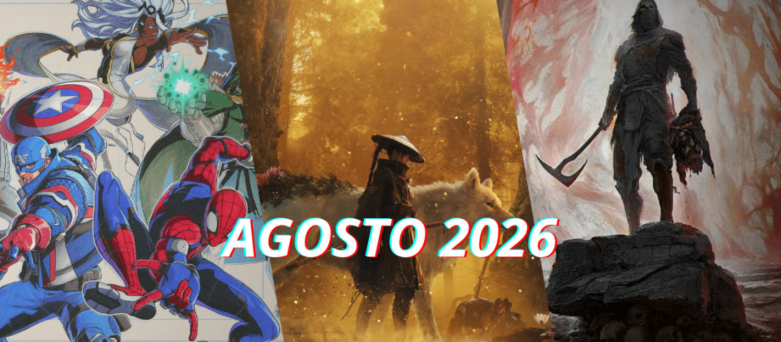 Lançamentos de agosto de 2026 - entre monstros, legados e novos começos