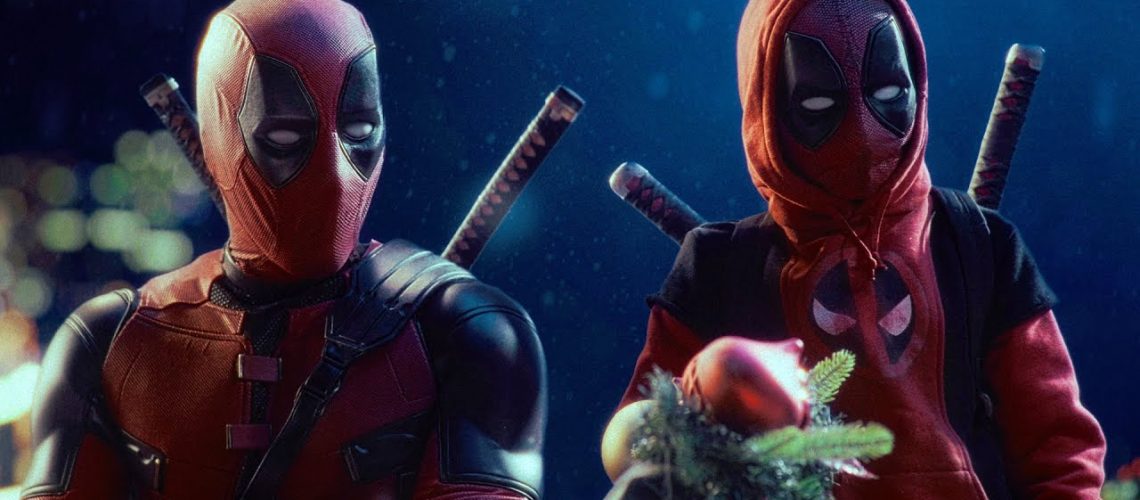 Deadpool e Kidpool em campanha para a SickKids