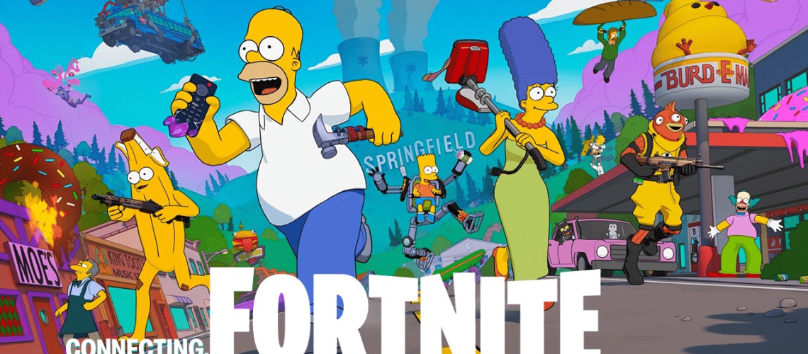 Os Simpsons no Fortnite vazamentos entregam skins, mapa e mais