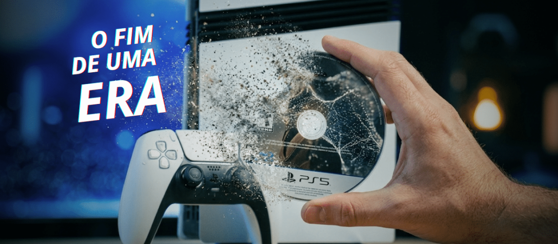PlayStation anuncia oficialmente o fim da mídia física