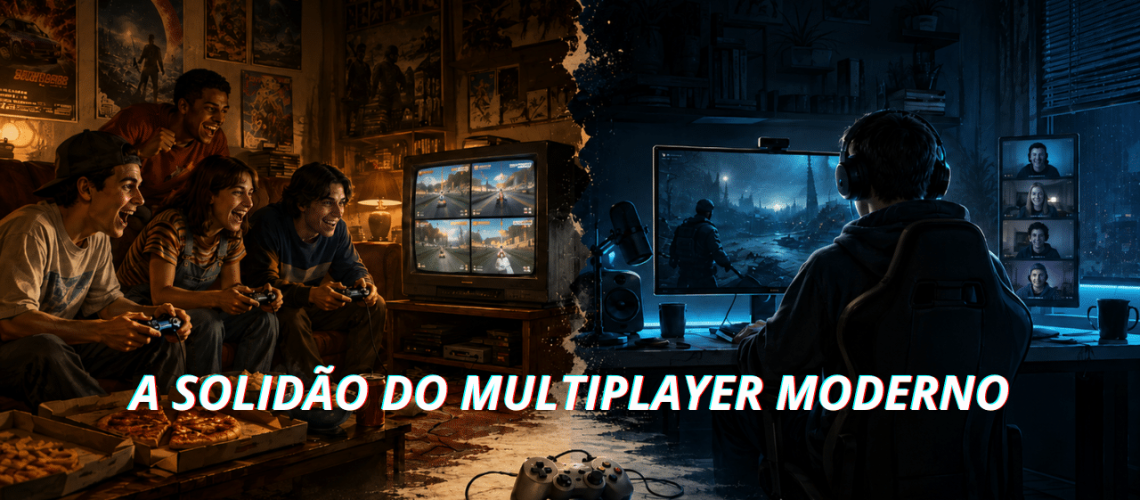 Por que a industria mainstream abandonou o multiplayer local