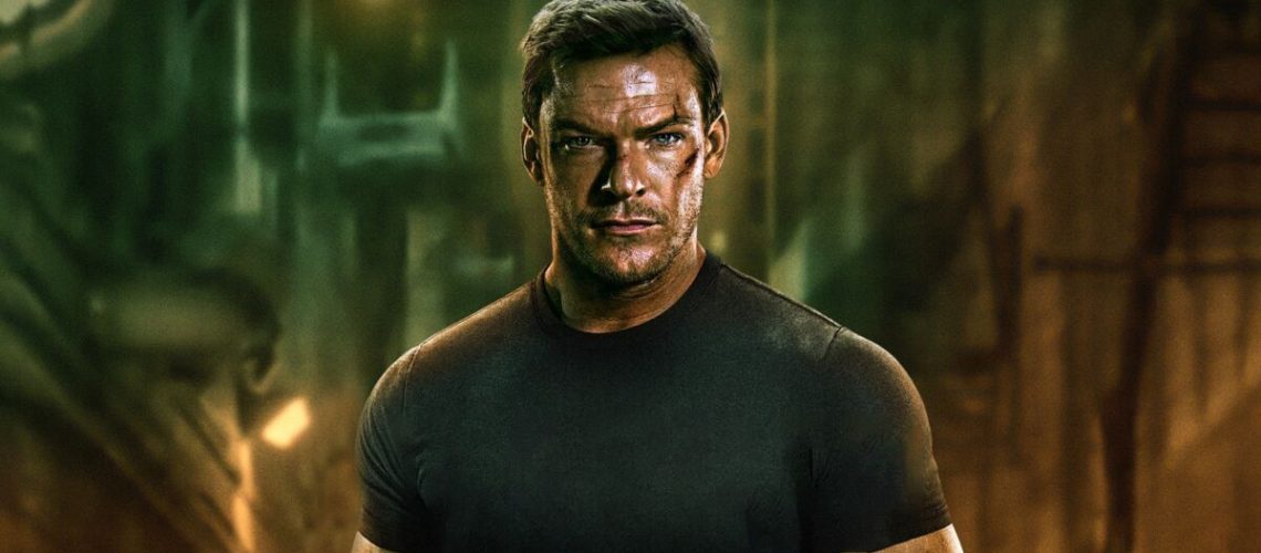 Alan Ritchson em Reacher