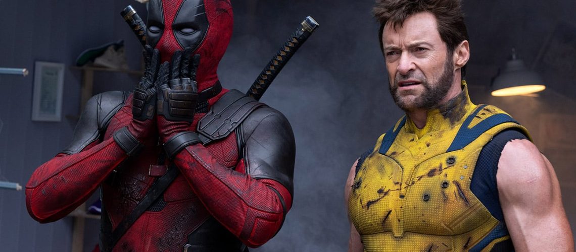 Ryan Reynolds e Hugh Jackman em Deadpool & Wolverine