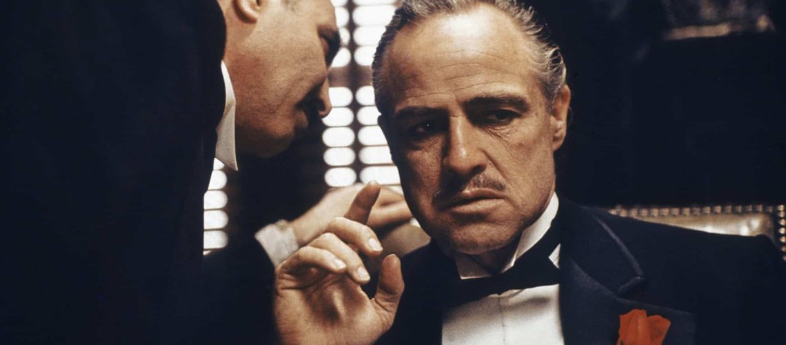 Marlon Brando em O Poderoso Chefão